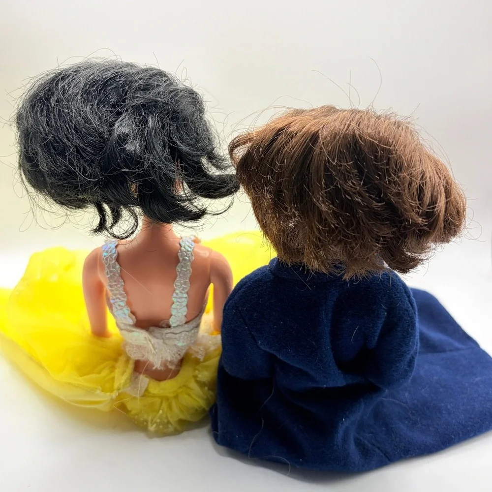 Disney Vintage Mary Poppins and Snow White Fashion Doll Lot 11.5 inch Toys 2pc